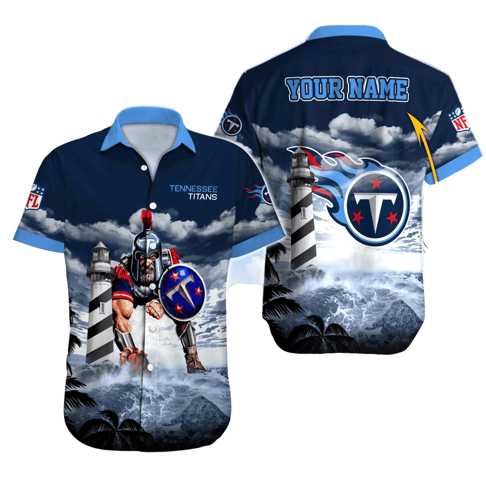 personalized tennessee titans lighthouse guardian hawaiian shirt 1slj5