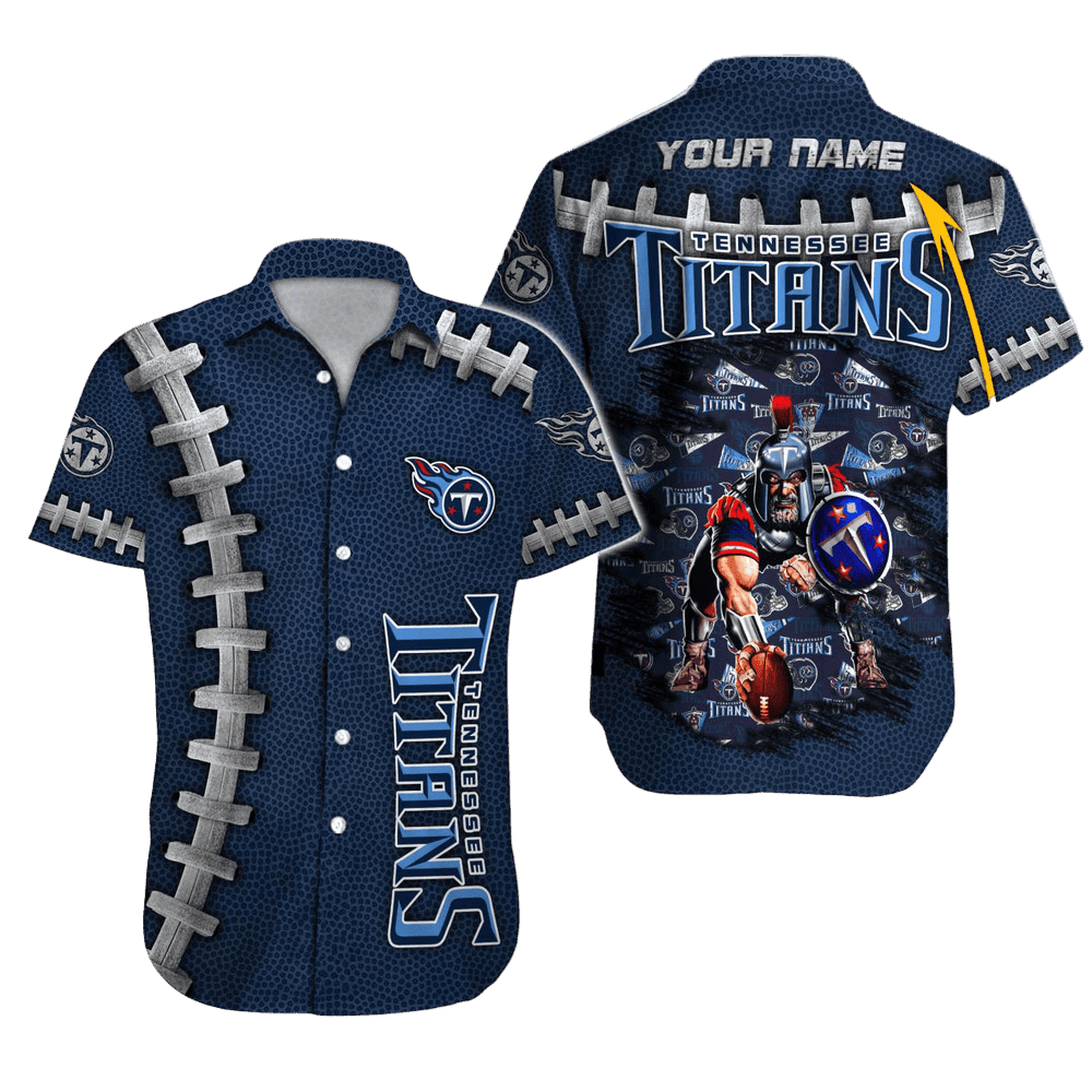 personalized tennessee titans stitched glory hawaiian shirt