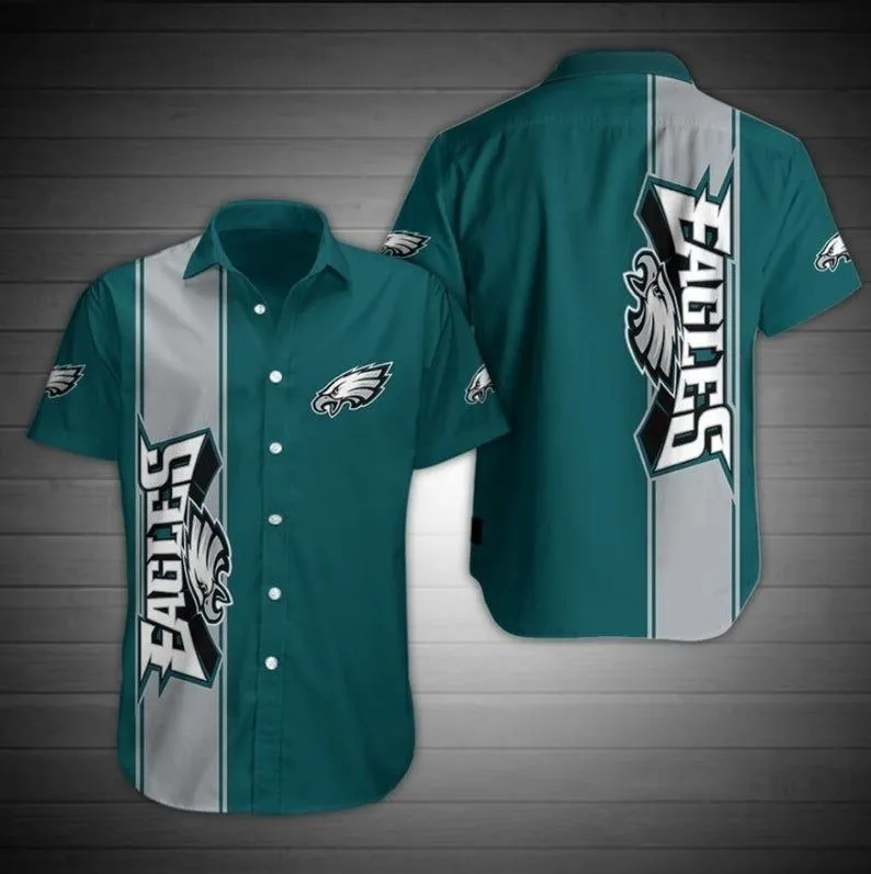 philadelphia eagles stripe pride hawaiian shirt ilrq4