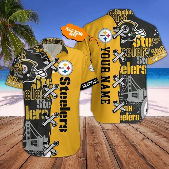 pittsburgh steelers island armo hawaiian shirt jqkdd