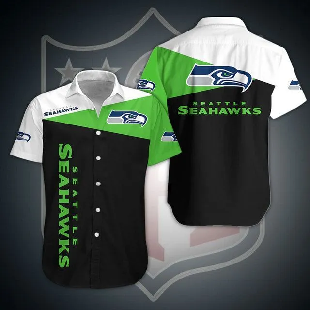 seattle seahawks bold colorblock hawaiian shirt 1lkw2