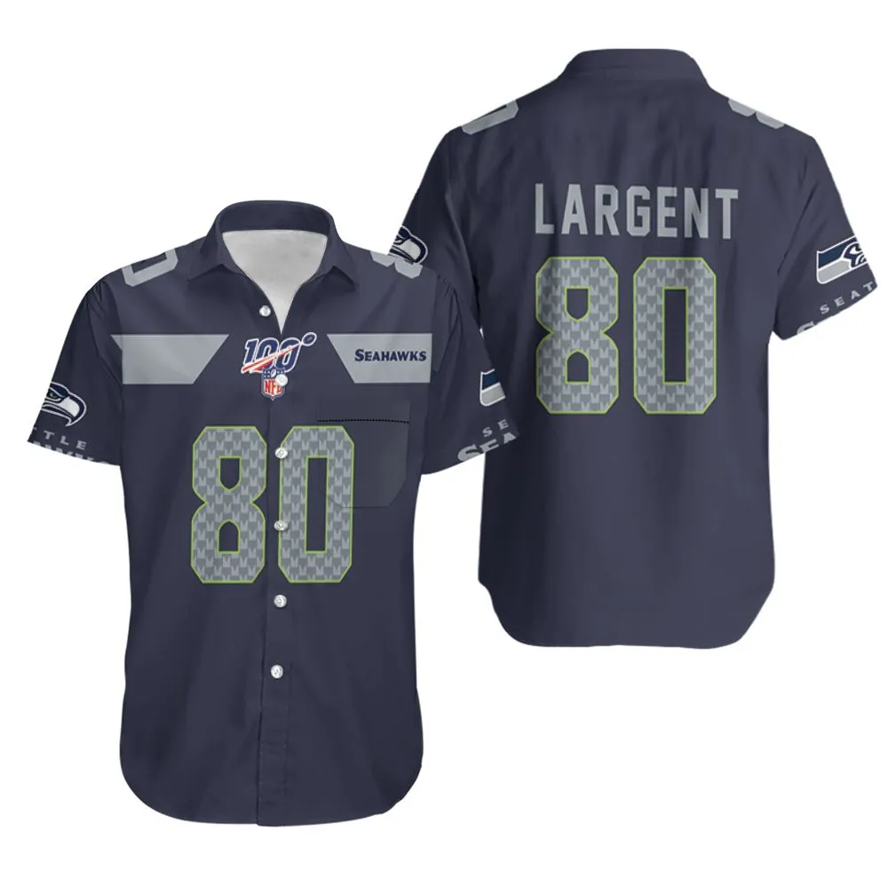 seattle seahawks steve largent 80 hawaiian shirt bogch