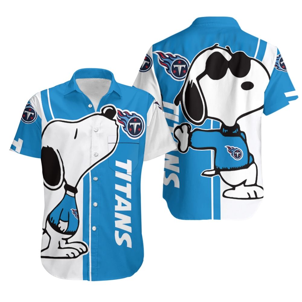 tennessee titans snoopy lover hawaiian shirt d7ddk