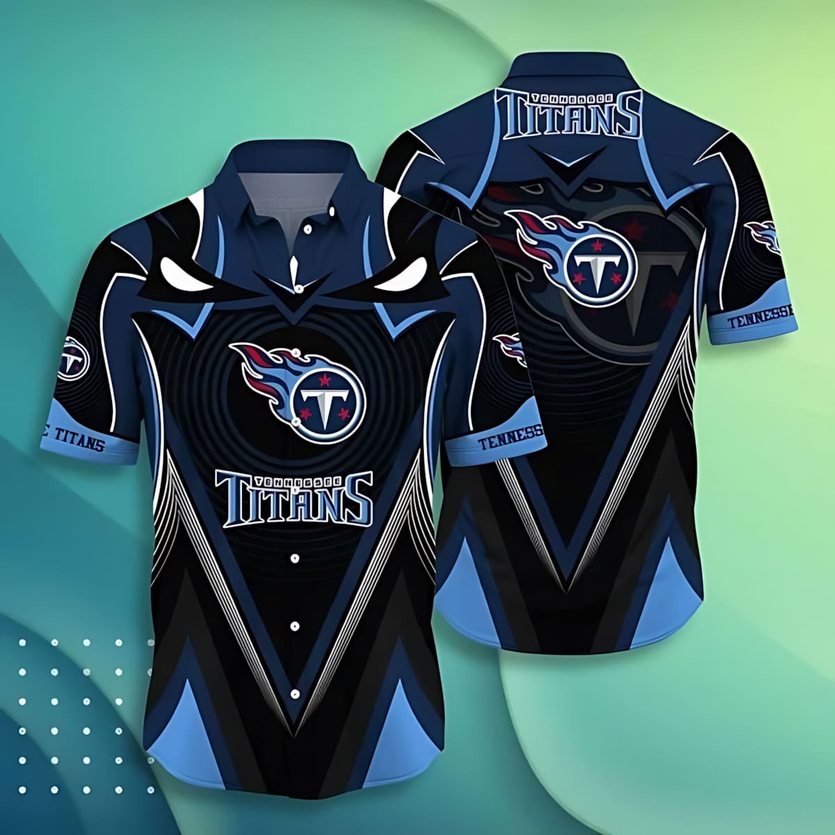 tennessee titans vortex vision hawaiian shirt tdf35